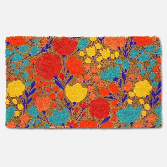 Novadima- All Over Bright Bloom Coir Mat