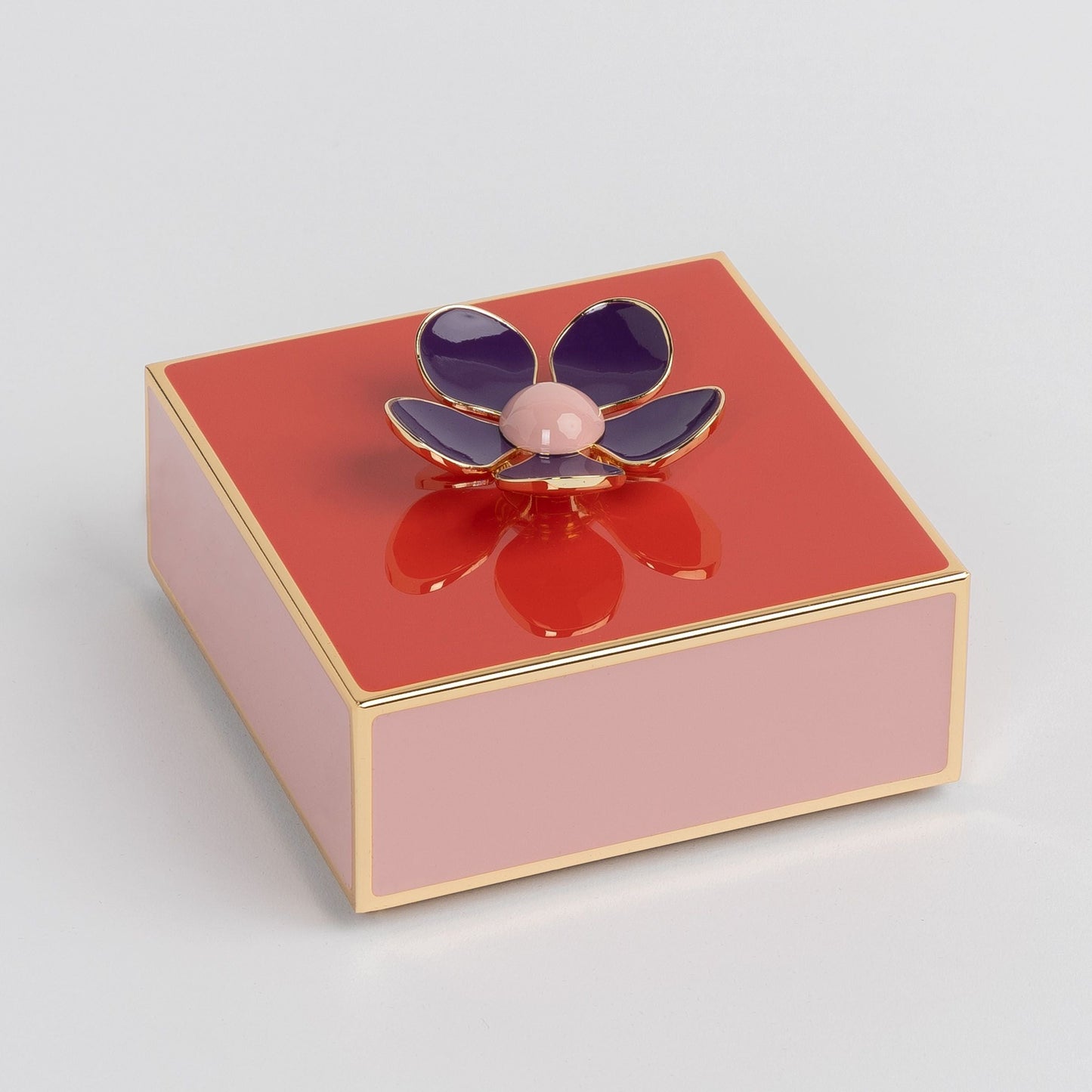 Novadima- Make it Pop Floral Jewelry Box by Kate Spade - Red and Pink