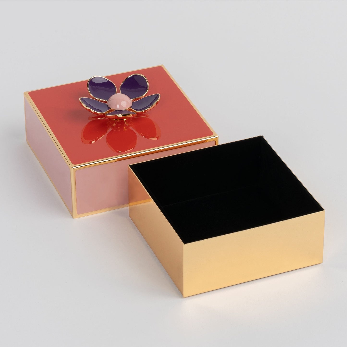 Novadima- Make it Pop Floral Jewelry Box by Kate Spade - Red and Pink