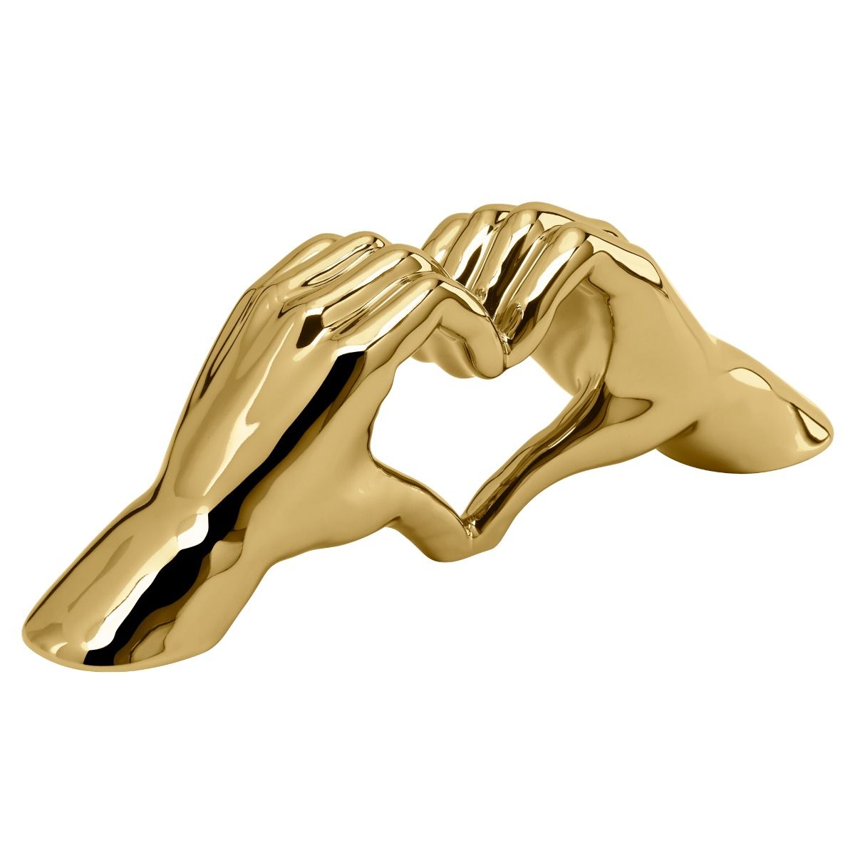 Novadima- Love Gesture Hand Sculpture by Torre & Tagus - Gold