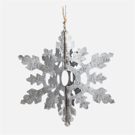 Novadima- 3D Snowflake Ornament - 6"